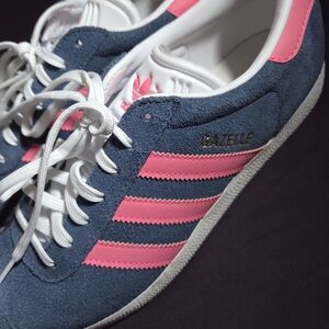 Adidas Womens Gazelle Ink Lucid Pink - 8
